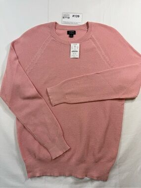 NWT J. Crew Men's Crewneck Sweater in Dusty Rose
